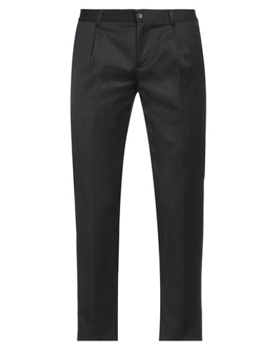 Daniele Alessandrini Homme Man Pants Black Size 36 Polyester, Viscose, Elastane
