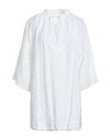 120% Lino Woman Sleepwear White Size L Linen