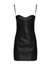 8 By Yoox Short Dresses In Black