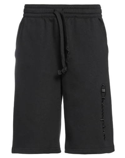 Champion Man Shorts & Bermuda Shorts Black Size Xs Cotton, Polyester