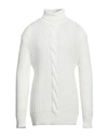 Bellwood Man Turtleneck Off White Size 44 Acrylic, Alpaca Wool, Wool, Viscose In Off White