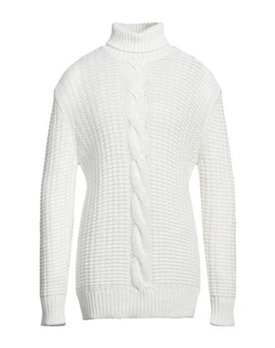 Bellwood Man Turtleneck Off White Size 44 Acrylic, Alpaca Wool, Wool, Viscose