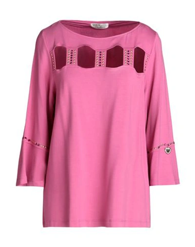 Ean 13 Woman T-shirt Magenta Size 12 Viscose, Elastane