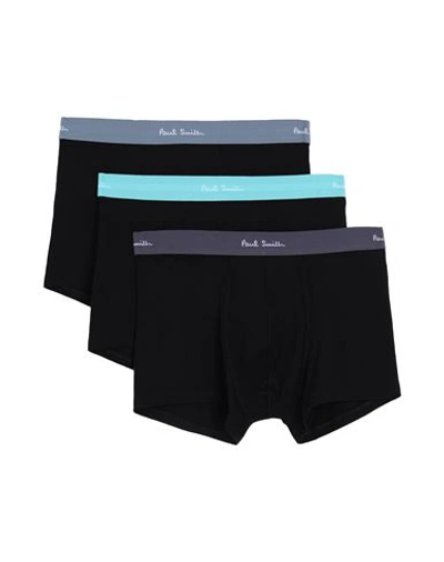 Paul Smith Man Boxer Black Size S Organic Cotton, Elastane