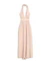 Pinko Woman Long Dress Blush Size 10 Polyester In Pink