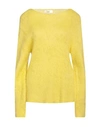 Suoli Woman Sweater Acid Green Size 8 Wool, Alpaca Wool, Mohair Wool, Polyamide, Viscose