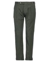 Berwich Man Pants Green Size 30 Cotton, Elastane