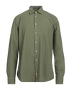 B.d.baggies B. D.baggies Man Shirt Military Green Size Xxl Cotton