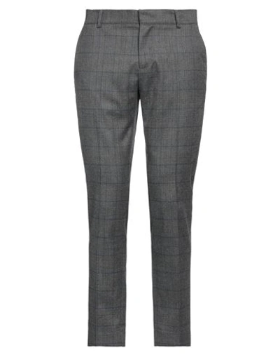 Grey Daniele Alessandrini Man Pants Grey Size 34 Polyester, Viscose, Elastane