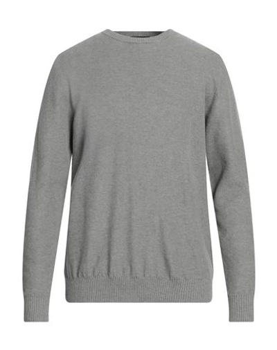 Drumohr Man Sweater Grey Size 44 Cotton