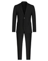 Manuel Ritz Man Suit Black Size 44 Polyester, Viscose, Elastane In Black
