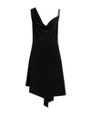 John Galliano Woman Short Dress Black Size 4 Polyester