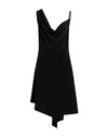 John Galliano Woman Short Dress Black Size 4 Polyester In Black