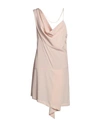 John Galliano Woman Short Dress Blush Size 4 Polyester In Pink