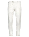 Myths Man Pants Cream Size 34 Modal, Cotton, Elastane In White