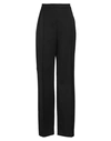 Patrizia Pepe Woman Pants Black Size 10 Polyester, Virgin Wool, Elastane