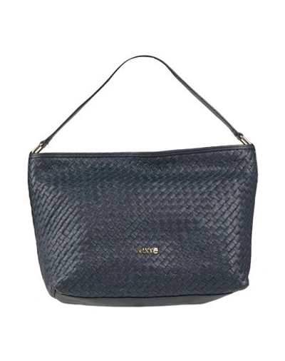 Exte Woman Handbag Midnight Blue Size - Soft Leather In Blue
