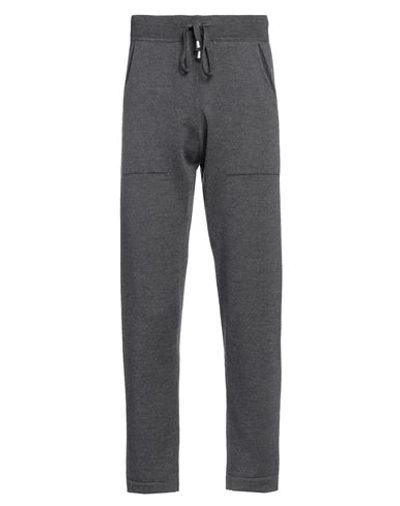 Filippo De Laurentiis Man Pants Lead Size 38 Merino Wool In Grey