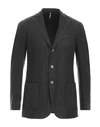 Santaniello Man Suit Jacket Dark Green Size 40 Cashmere