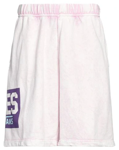 Vault By Vans X Aries Man Shorts & Bermuda Shorts Pink Size M Cotton