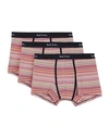 Paul Smith Man Boxer Brick Size S Cotton, Elastane In Red