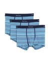 Paul Smith Man Boxer Sky Blue Size S Cotton, Elastane