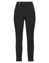 Peserico Woman Pants Dark Brown Size 4 Polyester, Viscose, Cotton, Elastane