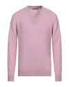 Irish Crone Man Sweater Pink Size 3xl Wool