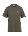 Mauro Grifoni Man T-shirt Military Green Size Xl Cotton