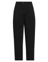 Tela Woman Pants Black Size 6 Polyester, Virgin Wool, Elastane In Black