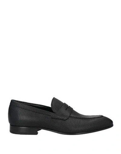 Giovanni Conti Man Loafers Black Size 13 Soft Leather