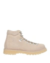 Diemme Man Ankle Boots Beige Size 13 Soft Leather