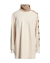 Jijil Woman Sweatshirt Beige Size 4 Cotton, Polyester In Beige