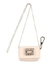 Roger Vivier Woman Key Ring Cream Size - Leather, Metal In White