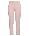 Trussardi Woman Pants Pastel Pink Size 12 Polyester, Elastane
