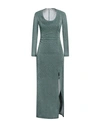 Dimora Woman Maxi Dress Emerald Green Size 6 Viscose, Polyamide, Polyester