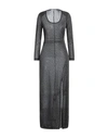 Dimora Woman Maxi Dress Charcoal Size 4 Viscose, Polyamide, Polyester In Grey