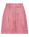 Simona Corsellini Woman Shorts & Bermuda Shorts Pink Size 4 Polyester, Viscose