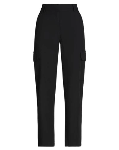 Vero Moda Woman Pants Black Size 6 Polyester, Viscose, Elastane
