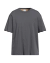 Covert Man T-shirt Lead Size L Cotton In Grey