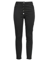 Elisabetta Franchi Woman Pants Black Size 30 Cotton, Elastomultiester, Elastane