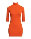 Sportmax Turtleneck Sweater In Orange