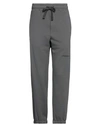 Hinnominate Man Pants Lead Size M Cotton In Grey