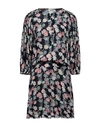 Zadig & Voltaire Woman Mini Dress Midnight Blue Size L Viscose In Blue