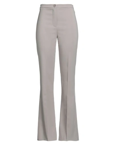 Patrizia Pepe Woman Pants Dove Grey Size 4 Polyester, Elastane In Grey