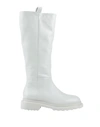 Pomme D'or Woman Boot Light Grey Size 10.5 Soft Leather