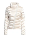 Colmar Woman Down Jacket Ivory Size 10 Polyamide In White