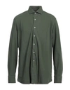 B.d.baggies B. D.baggies Man Shirt Sage Green Size Xxl Cotton