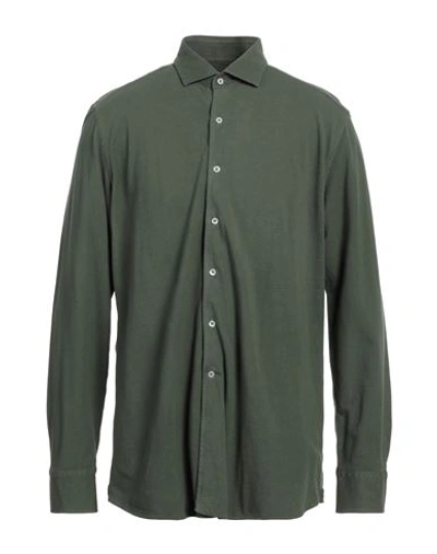 B.d.baggies B. D.baggies Man Shirt Sage Green Size Xxl Cotton