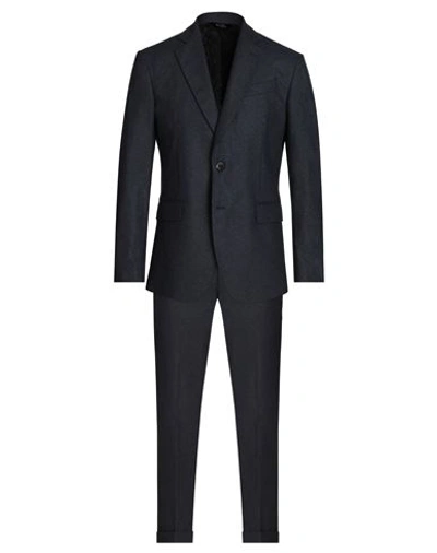 Bottega Martinese Man Suit Midnight Blue Size 46 Polyester, Viscose, Wool, Elastane